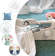 Plus Accessories Handheld Electric Sewing Machine Set