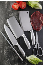 Stainless steel kitchen knife gift set