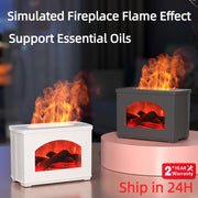 Simulated Fireplace Air Humidifier Flame Effect