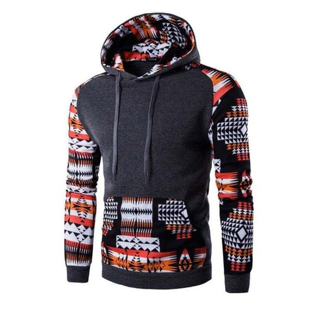 Men's Aztec Pattern Hoodies