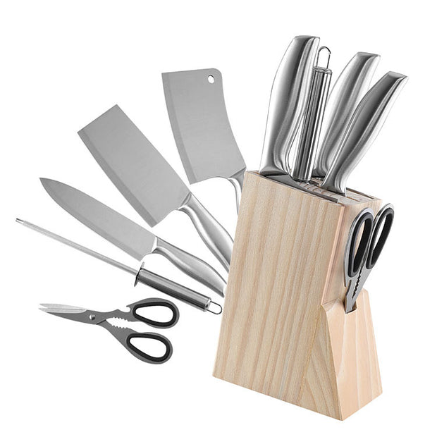 Stainless steel kitchen knife gift set