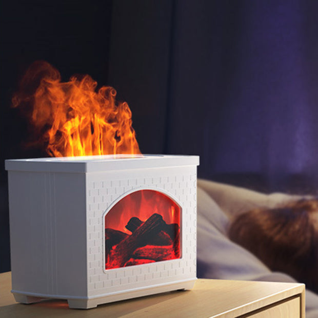 Simulated Fireplace Air Humidifier Flame Effect