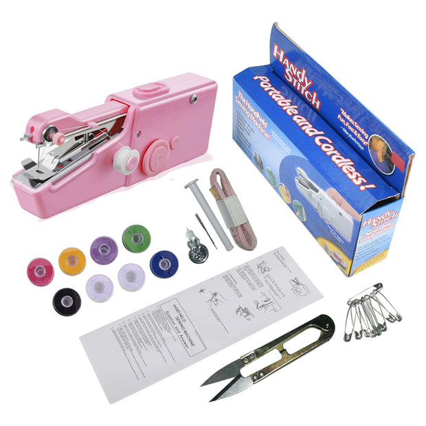 Plus Accessories Handheld Electric Sewing Machine Set