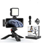 Fill Light Microphone Desktop Tripod Mobile Phone