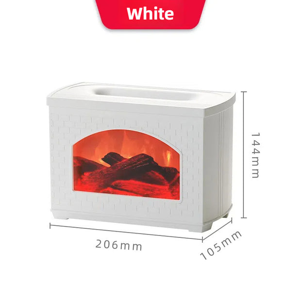 Simulated Fireplace Air Humidifier Flame Effect