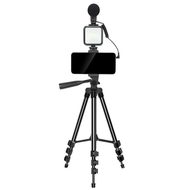 LED Light Video Shooting Portable Tripod