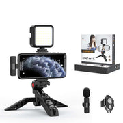 Fill Light Microphone Desktop Tripod Mobile Phone