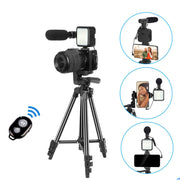 LED Light Video Shooting Portable Tripod