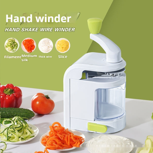 Kitchen Chopper Shredded Potato Slicer Hand Rotating